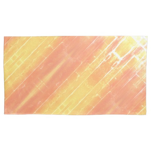 Zomermiddag zonneschijn Abstract streeppatroon Kussensloop (Voorkant)