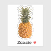 Zomermoderne  meisjesachtige tropische ananas sticker (Vel)