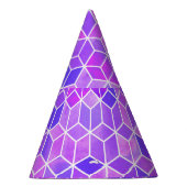 Zomermozaïek: Waterverf Cube Fusion Feesthoedjes (Rechts)