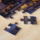 zomernacht San Francisco Coit Tower huizen Legpuzzel (Zijkant)