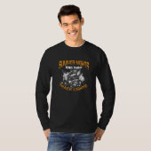 Zomernachts en vuile rasterlichten t-shirt (Voorkant volledig)