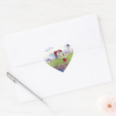 zomernubbel hart sticker (Envelop)