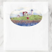 zomernubbel ovale sticker (Tas)