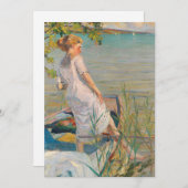 Zomerochtend op het Starnberg meer | Edward Cucuel (Voorkant / Achterkant)