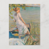 Zomerochtend op het Starnberg meer | Edward Cucuel Briefkaart (Voorkant)