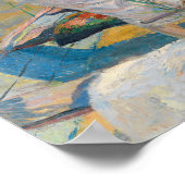 Zomerochtend op het Starnberg meer | Edward Cucuel Poster (Hoek)