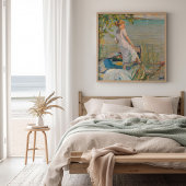 Zomerochtend op het Starnberg meer | Edward Cucuel Poster