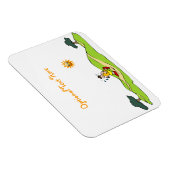 Zomeroefening Funny Flexible Magnet Magneet (Rechterzijde)