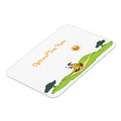 Zomeroefening Funny Flexible Magnet Magneet (Linkerzijde)