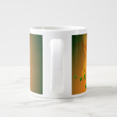 zomerontwerp grote koffiekop (Achterkant)