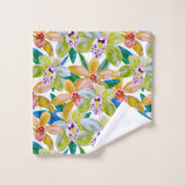 zomerorchidee bad handdoek (Wasdoekje)