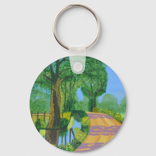 Zomerpad Sleutelhanger (Voorkant)