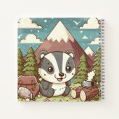 Zomerpaden – Zoete Das in de Bergdennen Notitieboek (Achterkant)