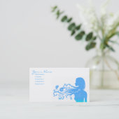 zomerpaisley visitekaartje (Staand voorkant)