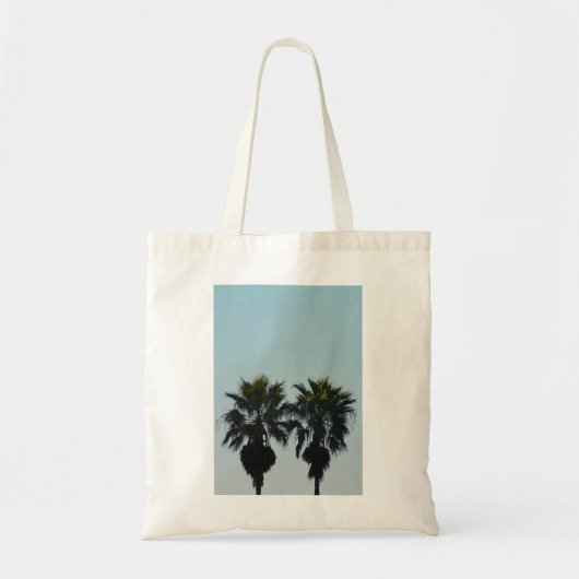Zomerpalmboom Canvas Tas (Voorkant)