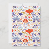 zomerpapaverbloemen aankondiging (Voorkant)