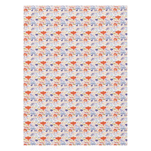  zomerpapaverbloemen tafelkleed (Voorkant)