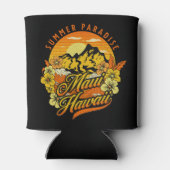 Zomerparadijs, Maui Hawaï Blikjeskoeler (Achterkant)