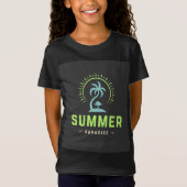 zomerparadijs t-shirt (Voorkant)