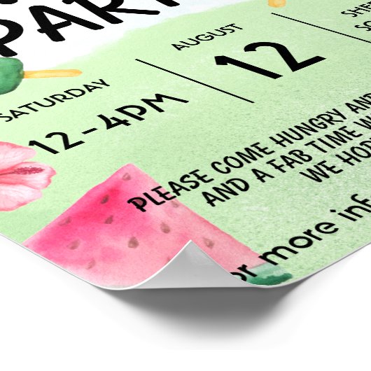 zomerpark poster (Hoek)