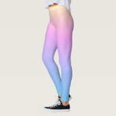 Zomerpastelkleur Perfect Gradient Leggings (Links)