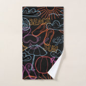Zomerpatroon Bad Handdoek (Handdoek)