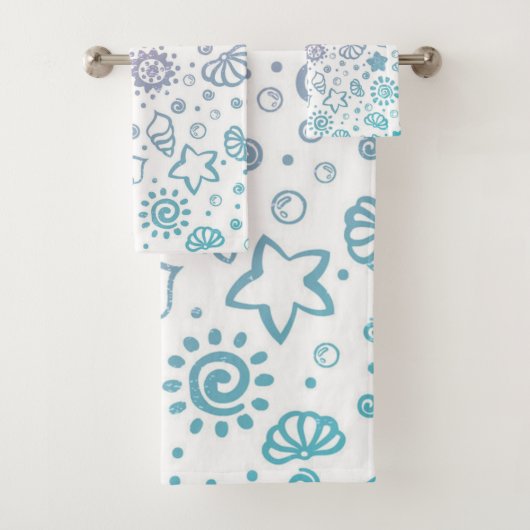 Zomerpatroon Bad Handdoek (Insitu)