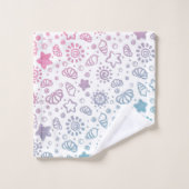 Zomerpatroon Bad Handdoek (Wasdoekje)