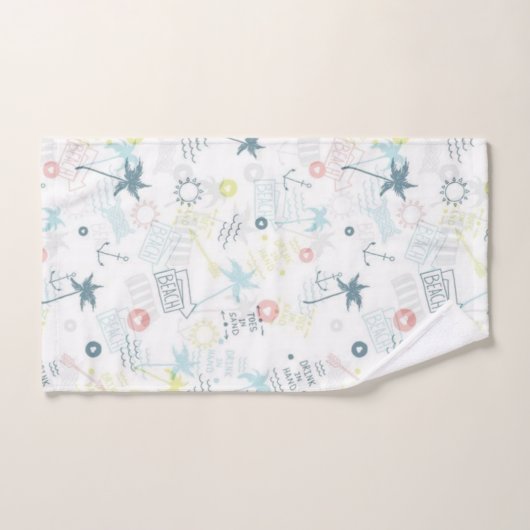 Zomerpatroon Bad Handdoek (Handdoek)