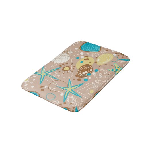 Zomerpatroon Badmat (Gekanteld)