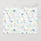 Zomerpatroon Briefkaart (Voorkant)