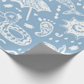 Zomerpatroon Cadeaupapier (Hoek)