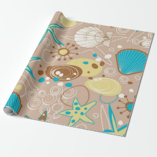 Zomerpatroon Cadeaupapier