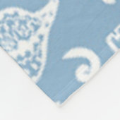 Zomerpatroon Fleece Deken (Hoek)
