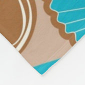 Zomerpatroon Fleece Deken (Hoek)