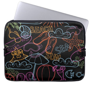 Zomerpatroon Laptop Sleeve