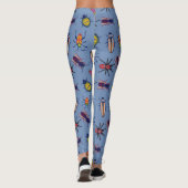  zomerpatroon leggings (Achterkant)