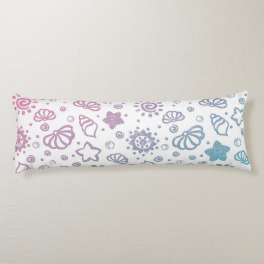 Zomerpatroon Lichaamskussen (Achterkant)