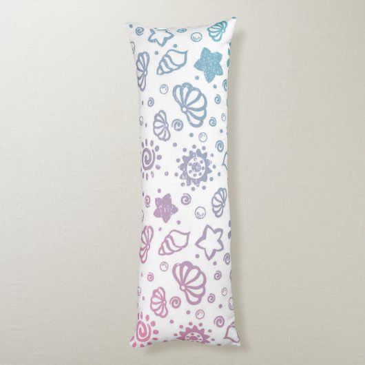 Zomerpatroon Lichaamskussen (Achterkant (Verticaal))