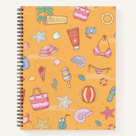 Zomerpatroon Notitieboek (Voorkant)