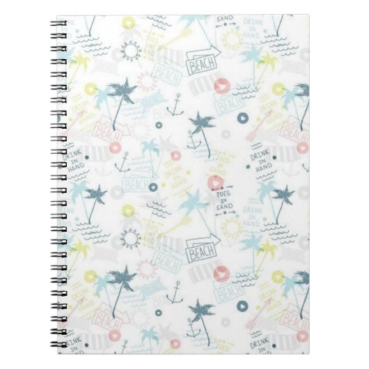 Zomerpatroon Notitieboek (Voorkant)