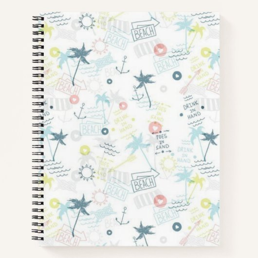 Zomerpatroon Notitieboek (Voorkant)