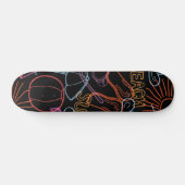 Zomerpatroon Persoonlijk Skateboard (Horizontaal)