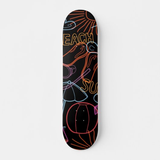 Zomerpatroon Persoonlijk Skateboard (Voorkant)