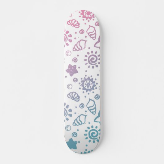 Zomerpatroon Persoonlijk Skateboard (Voorkant)