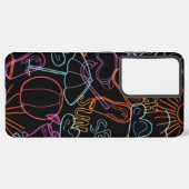 Zomerpatroon Samsung Galaxy Hoesje (Linkerkant)