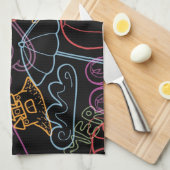 Zomerpatroon Theedoek (Quarter Fold)