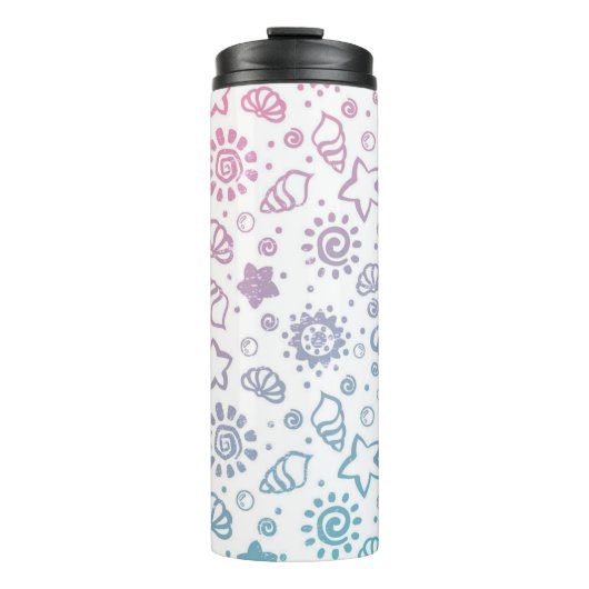 Zomerpatroon Thermosbeker (Voorkant)