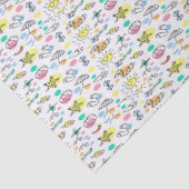 Zomerpatroon Tissuepapier (Detail)