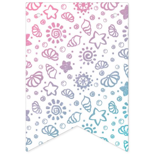 Zomerpatroon Vlaggetjes (Eerste vlag)